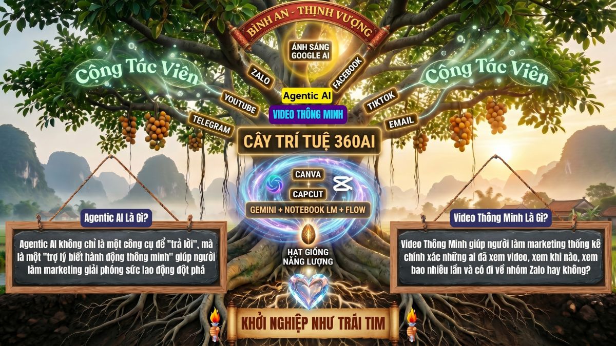 Hệ Sinh Th&aacute;i C&acirc;y Tr&iacute; Tuệ 360AI