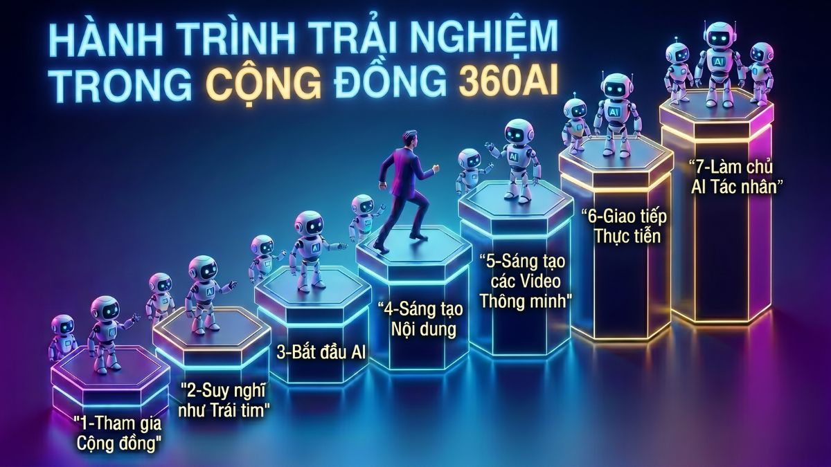 H&agrave;nh Tr&igrave;nh Trải Nghiệm Trong Cộng Đồng 360AI
